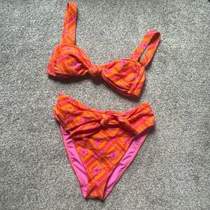 Show Me Your Mumu x Barbie 2-piece swimsuit